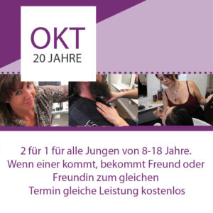 Coiffeur Angebot Oktober