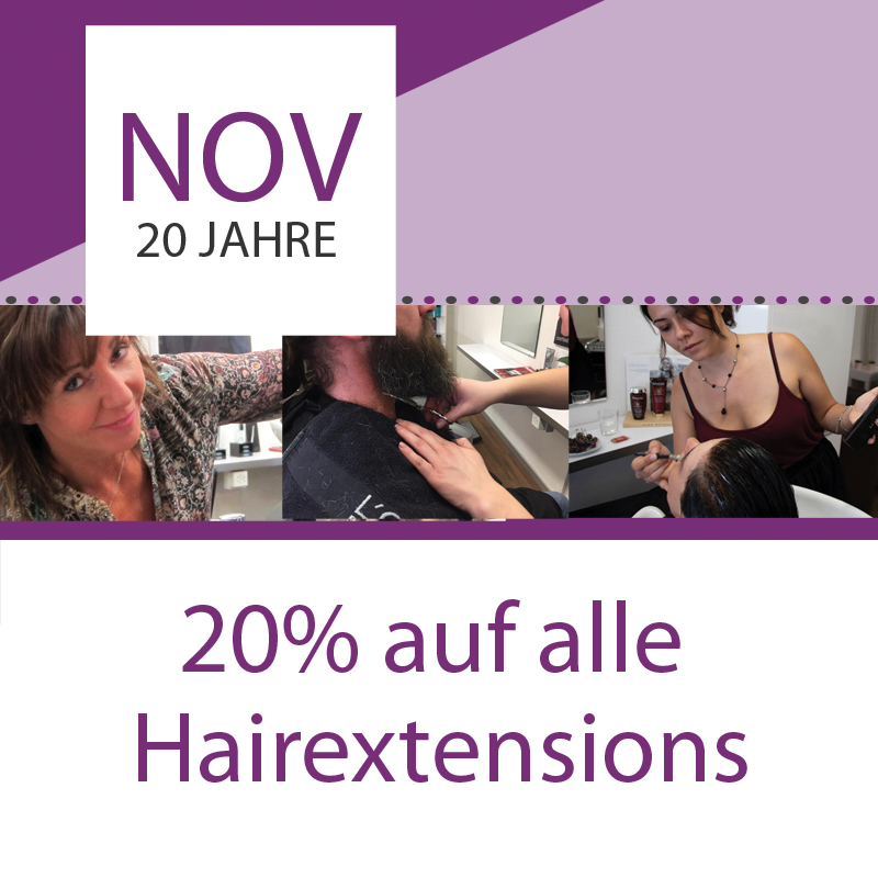 Hair Extensions - 20% Rabatt