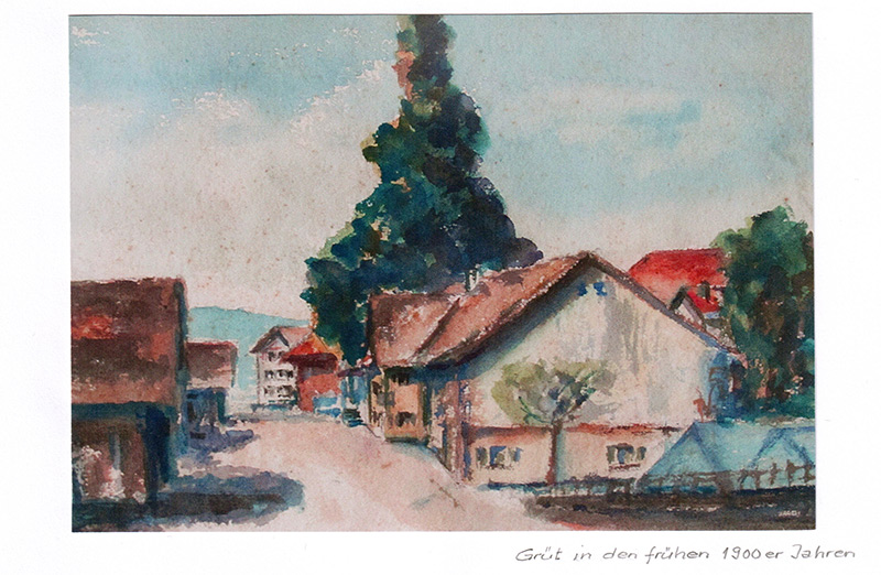 Grüt Anfang 1900