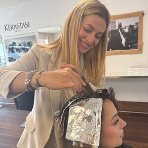 lange Mèches blond Zürcher Oberland